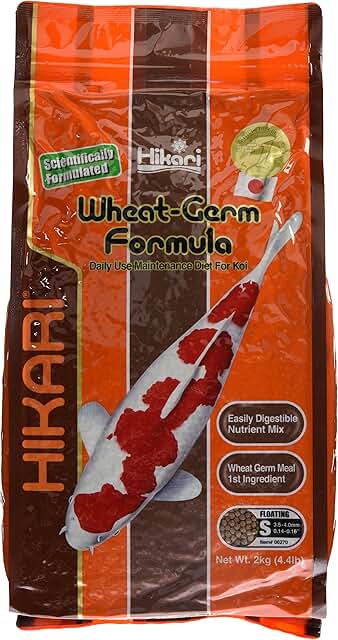 Mini Wheat Germ Floating Pellets for Pets, 4.4 Pounds