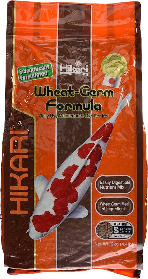 Mini Wheat Germ Floating Pellets for Pets, 4.4 Pounds