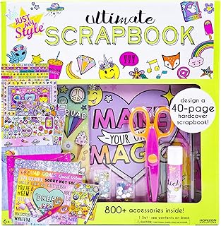 Personalized 40-Page Travel and Memory Scrapbook