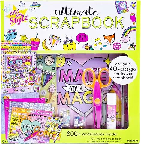 Personalized 40-Page Travel and Memory Scrapbook