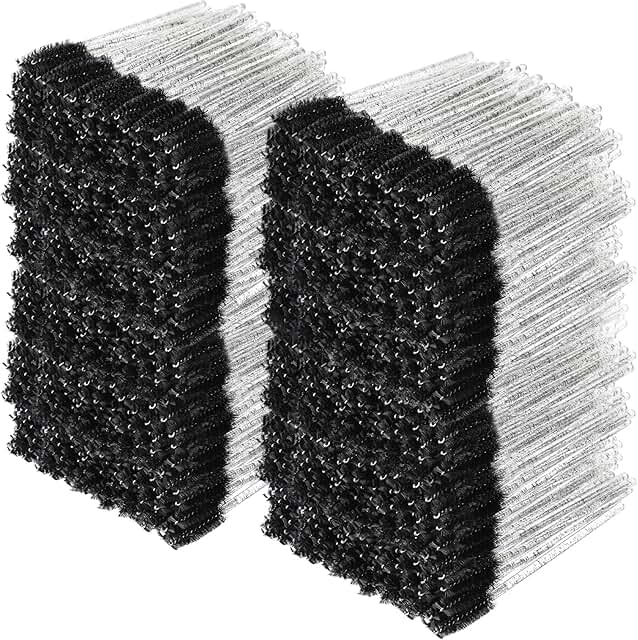 1000 Disposable Mascara Wands for Eyelash and Eyebrow Makeup