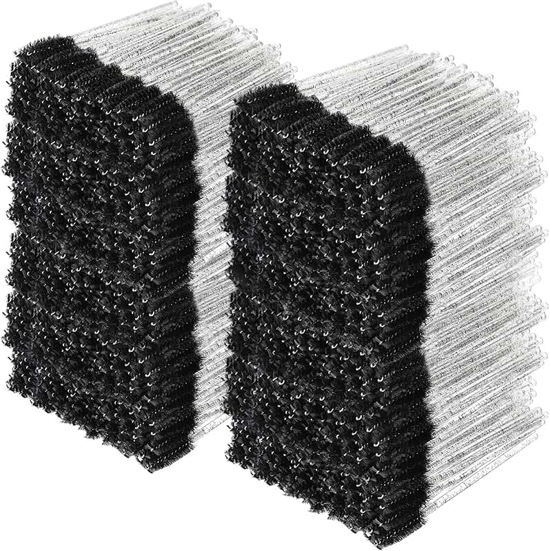 1000 Disposable Mascara Wands for Eyelash and Eyebrow Makeup