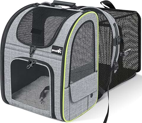 Expandable Cat and Dog Backpack for Travel and Outdoors
