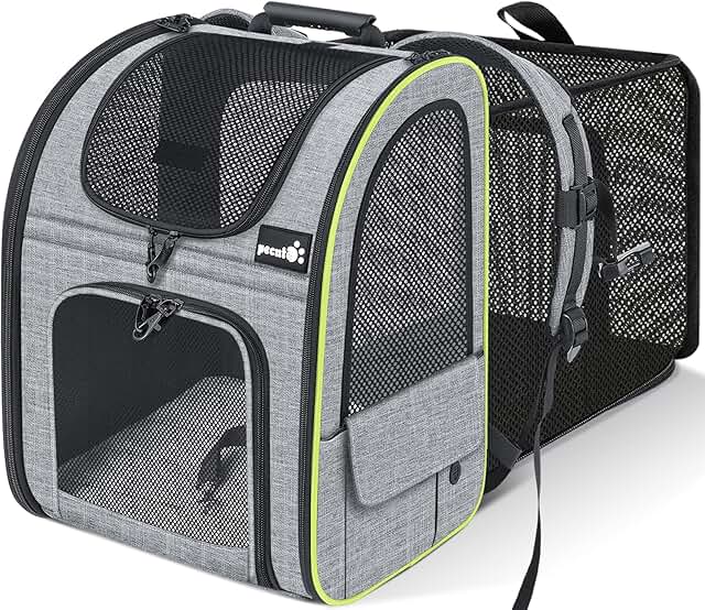 Expandable Cat and Dog Backpack for Travel and Outdoors