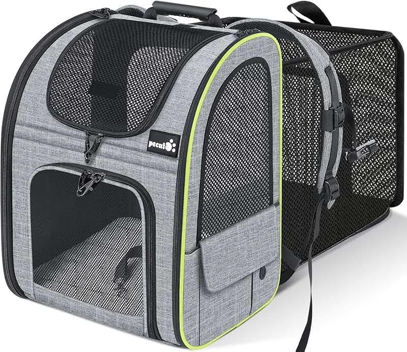 Expandable Cat and Dog Backpack for Travel and Outdoors