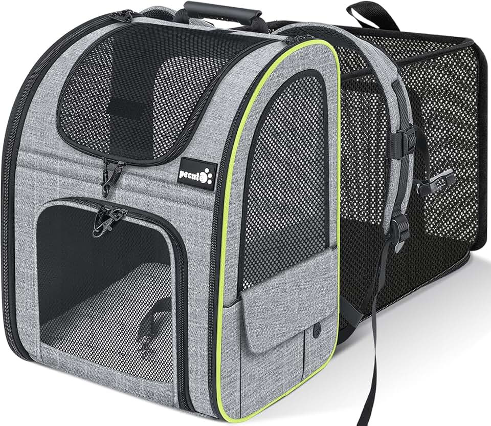 Expandable Cat and Dog Backpack for Travel and Outdoors