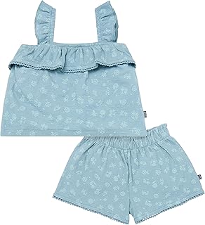 Baby Girl's Jersey Top and Shorts Set