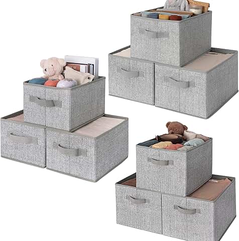 Bundle of 3 Closet Storage Bins