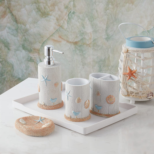 Bathroom Accessories Sets Unique s Modern Clic Cont rary Decorative Beautiful Designs Bath Shower Tub Dcor, 4 Piece, Ocean Star