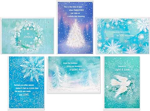 Holiday Card Assortment with 36 Cards and Envelopes
