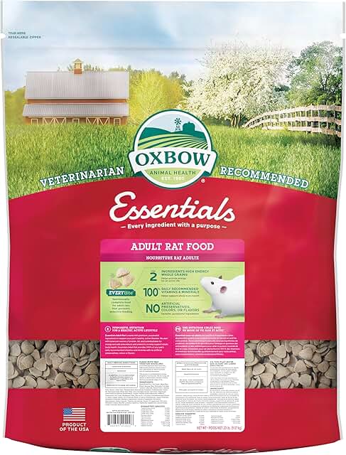 Natural Adult Rat Food - 20 lb
