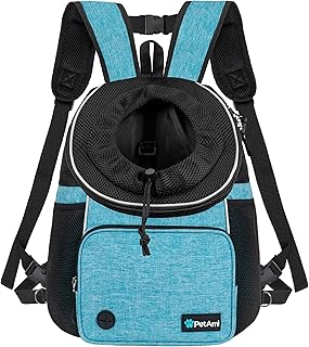 Adjustable Ventilated Pet Carrier Backpack for Cats and Dogs