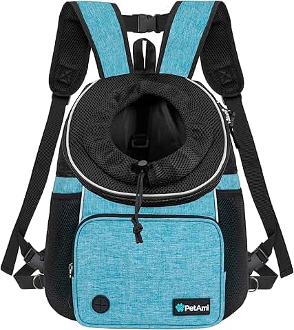 Adjustable Ventilated Pet Carrier Backpack for Cats and Dogs