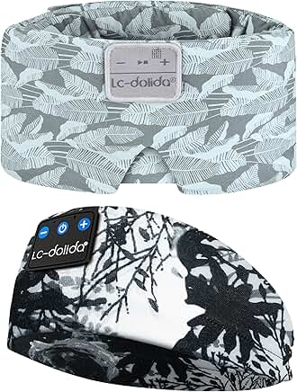 Extra Large Silk Sleep Mask with Bluetooth Headphones