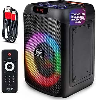 Portable Bluetooth Party Speaker with 8" Woofer