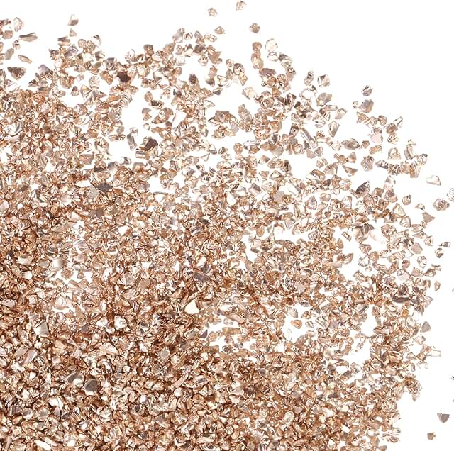 200g Colorful Crushed Glass Glitter for Nail Art and Crafts
