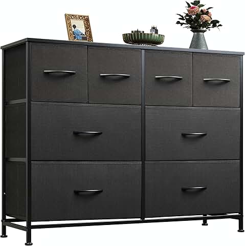 8-Drawer Fabric Dresser for Bedroom and Living Room