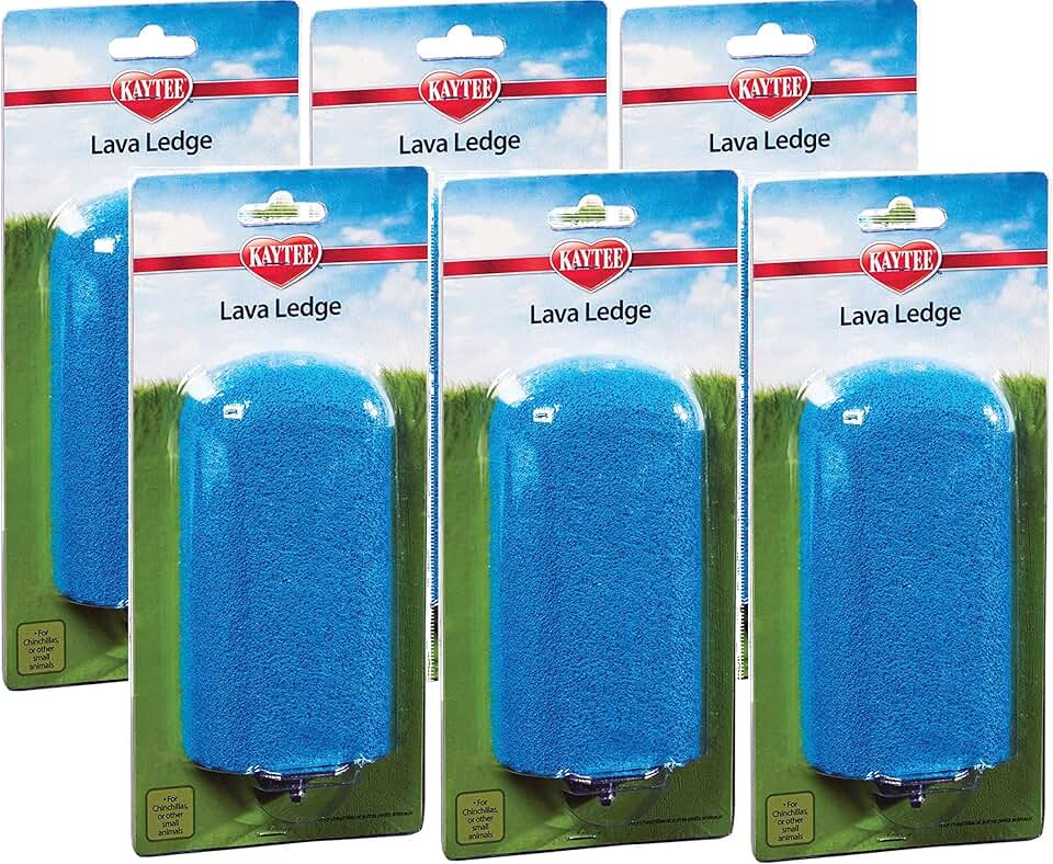 Six Lava Ledges for Chinchillas
