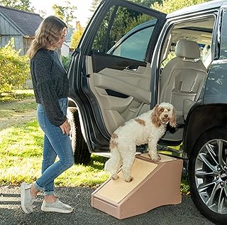 Pet stair and ramp combo for dogs and cats