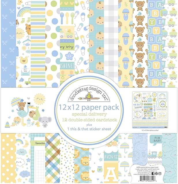 Special Doodlebug Design 12x12 Paper Pack