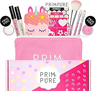 Kids Mineral Makeup Gift Set with Unicorn Mirror