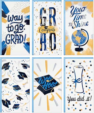 Graduation Money and Gift Card Holders Set