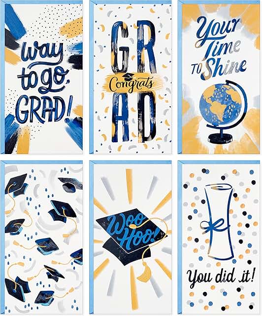 Graduation Money and Gift Card Holders Set