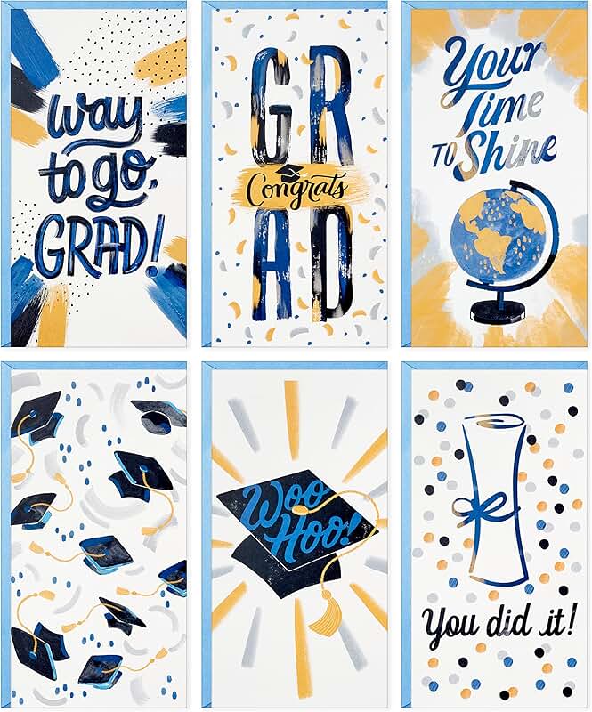 Graduation Money and Gift Card Holders Set