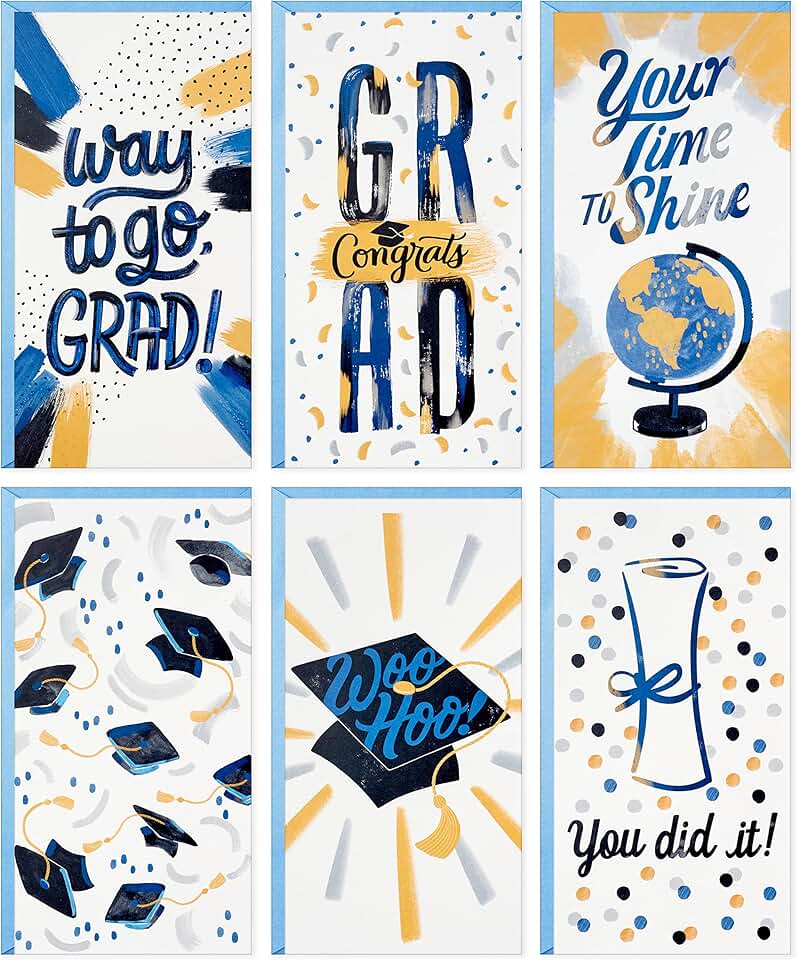 Graduation Money and Gift Card Holders Set