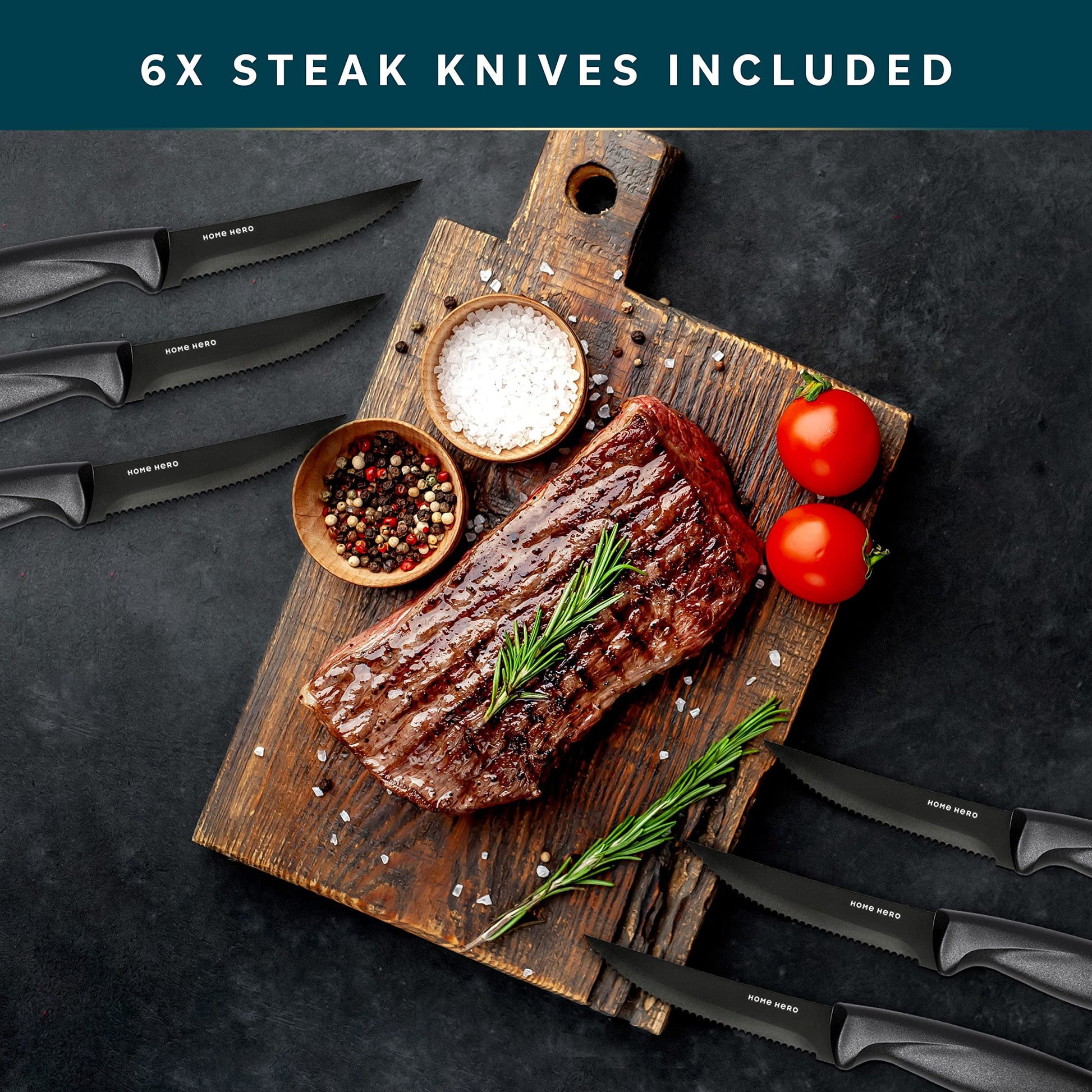 Kitchen Knife Set  17 piece Chef Knife Set with Stainless Steel Knives Set for Kitchen with Accessories