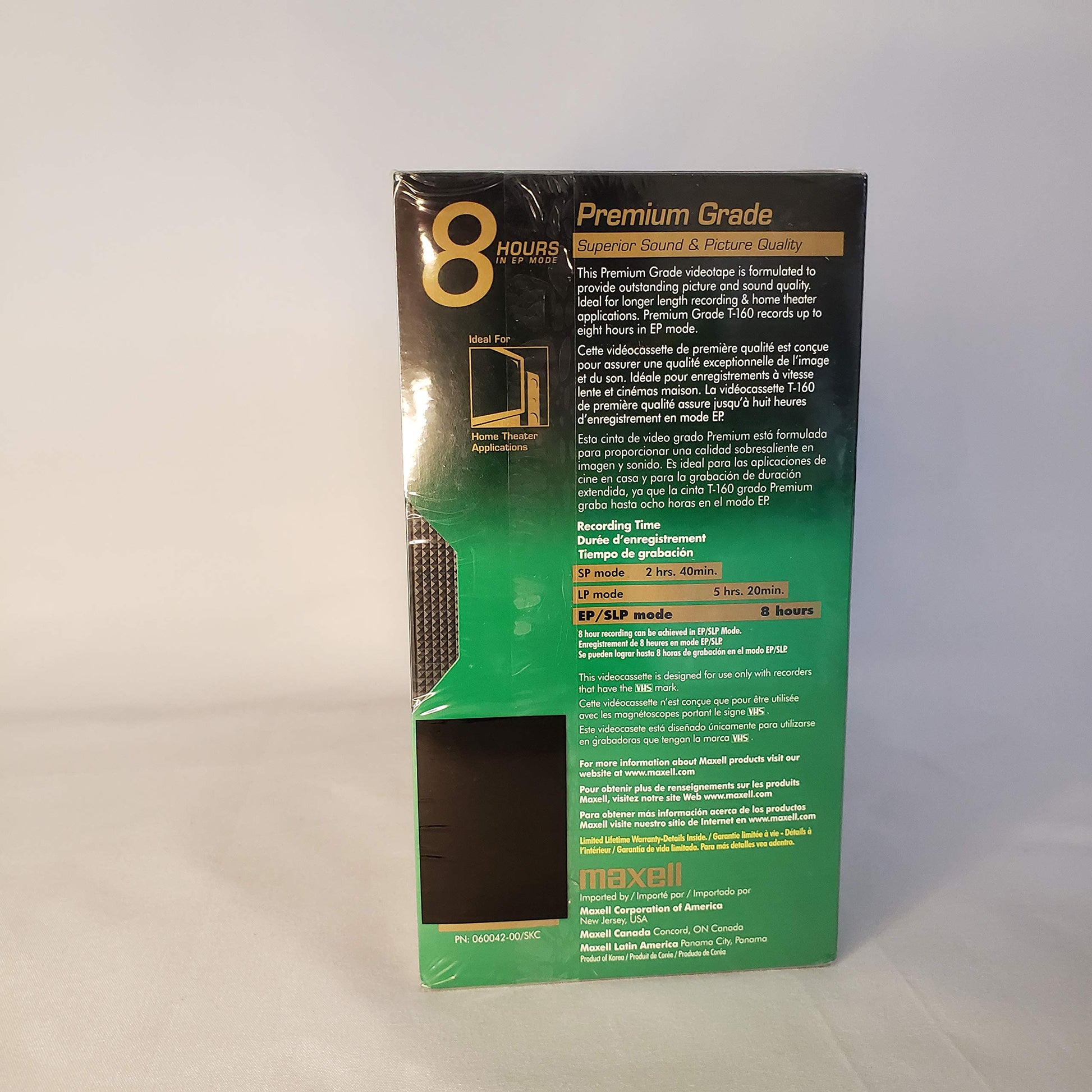 Standard Grade T-160 VHS Videotapes 10-Pack