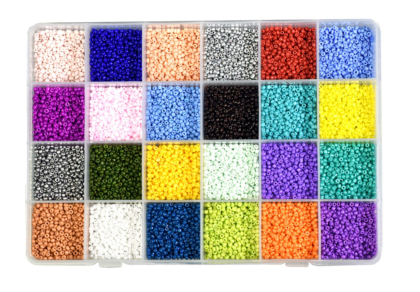 Small Multicolor Seed Beads for Jewelry Making