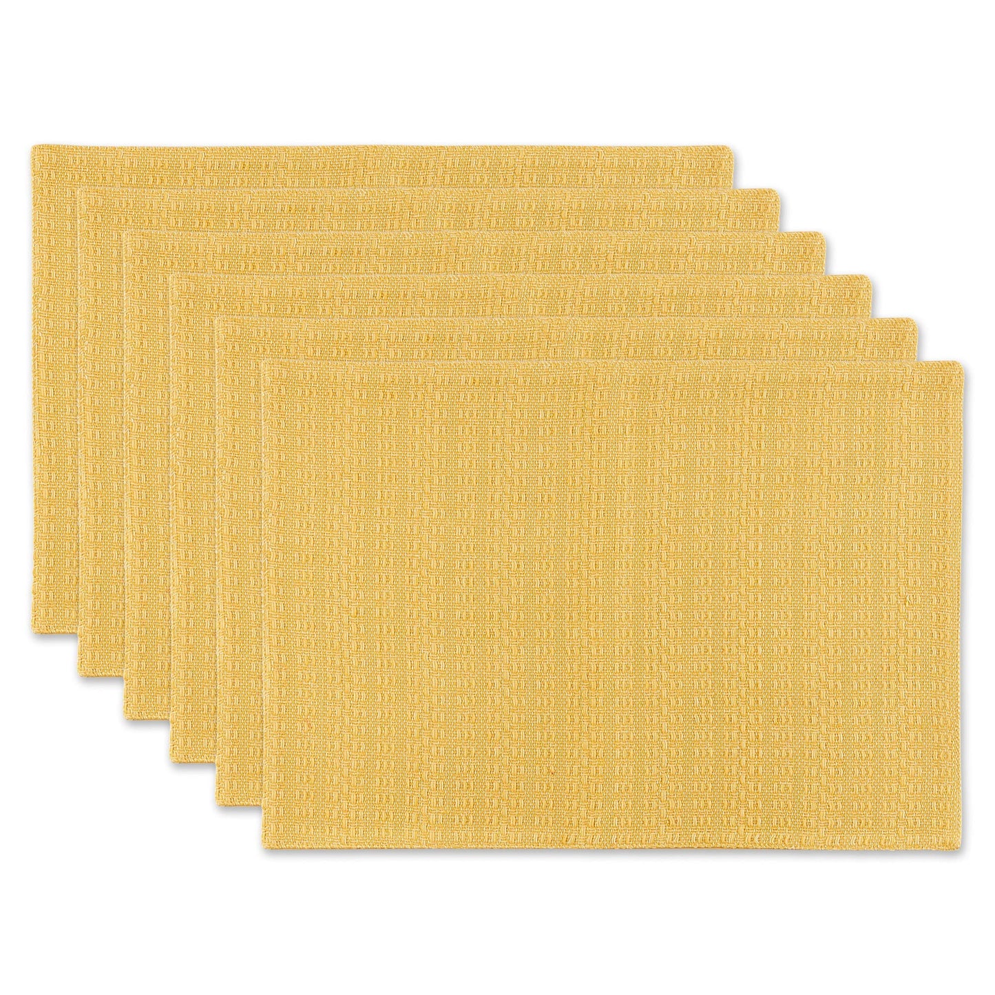 Harvest Market Tabletop  Apricot, Placemat Set, 6 Piece
