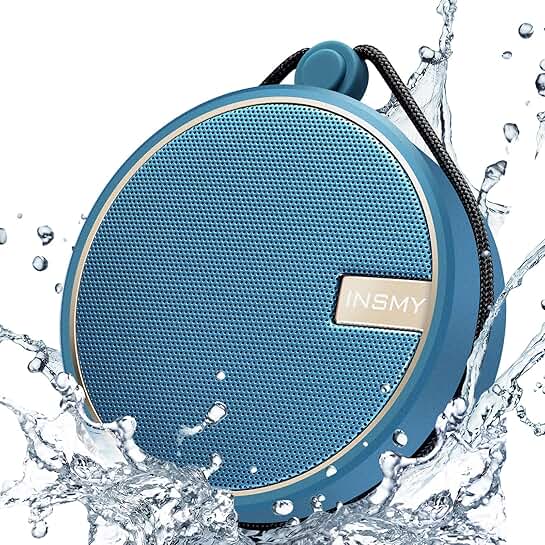 Small waterproof Bluetooth shower speaker with clear sound