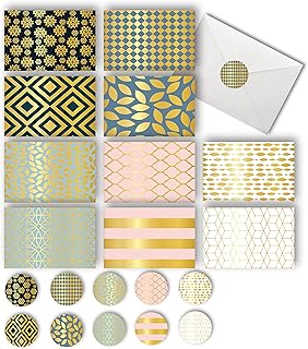 Set of 50 blank cards with envelopes and stickers