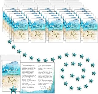 30 Starfish Appreciation Greeting Cards with Envelopes