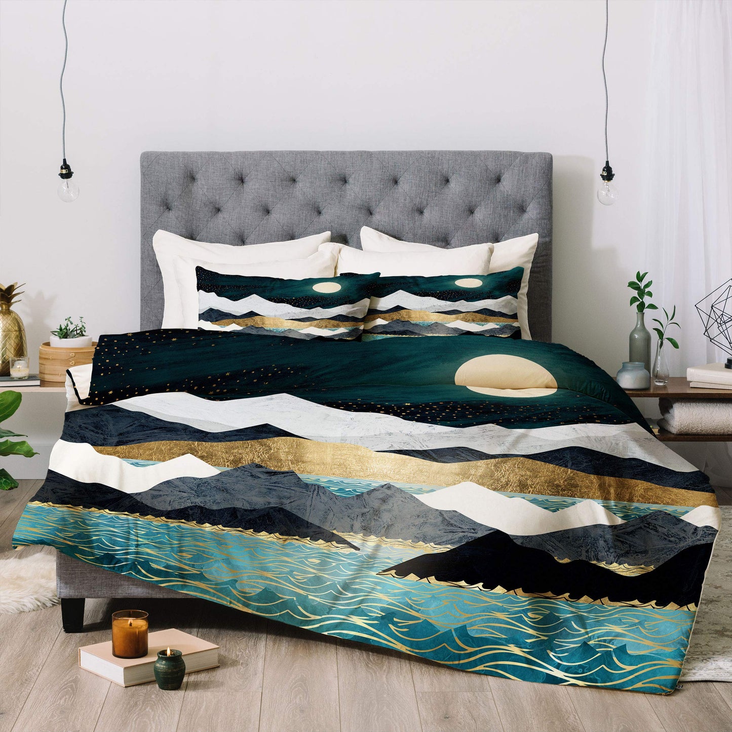 Ocean Stars SpaceFrogDesigns Comforter Set with Pillowcase(s), Twin/XL