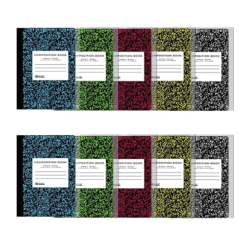 Small marble memo notebook, 80 sheets, 2 packs