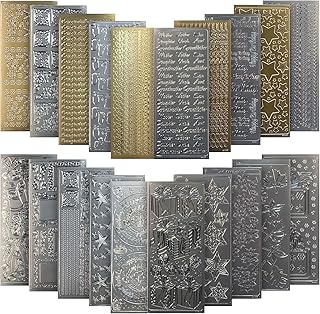 Peel-Off Stickers Collection for Crafts and DIY Projects