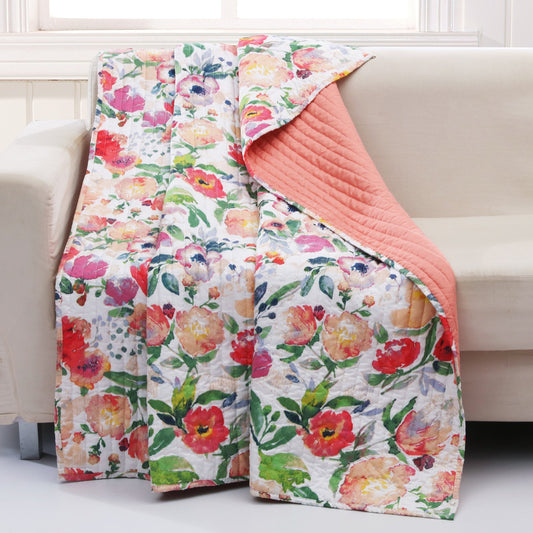Blossom Throw, Multi 50" x 60"