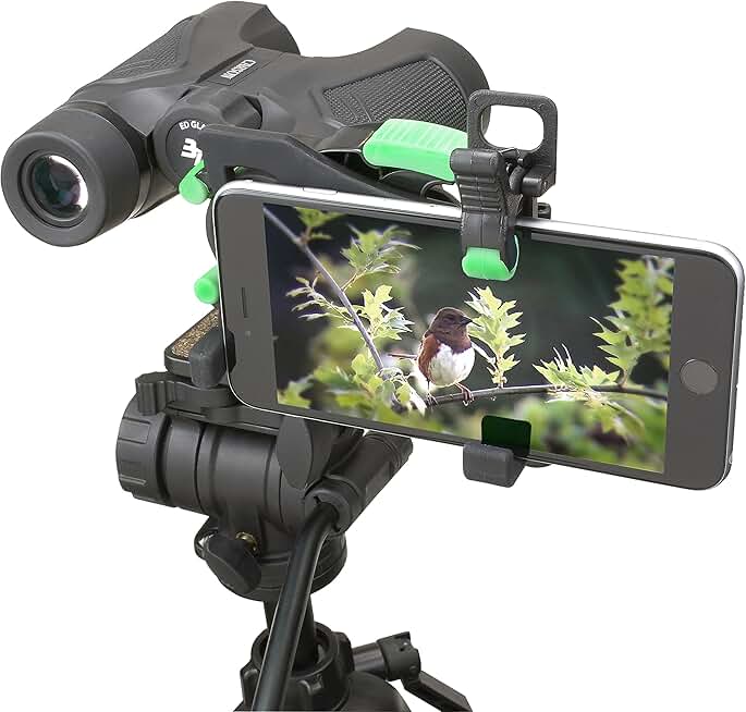 Universal Smartphone Optics Adapter for Binoculars and Telescopes