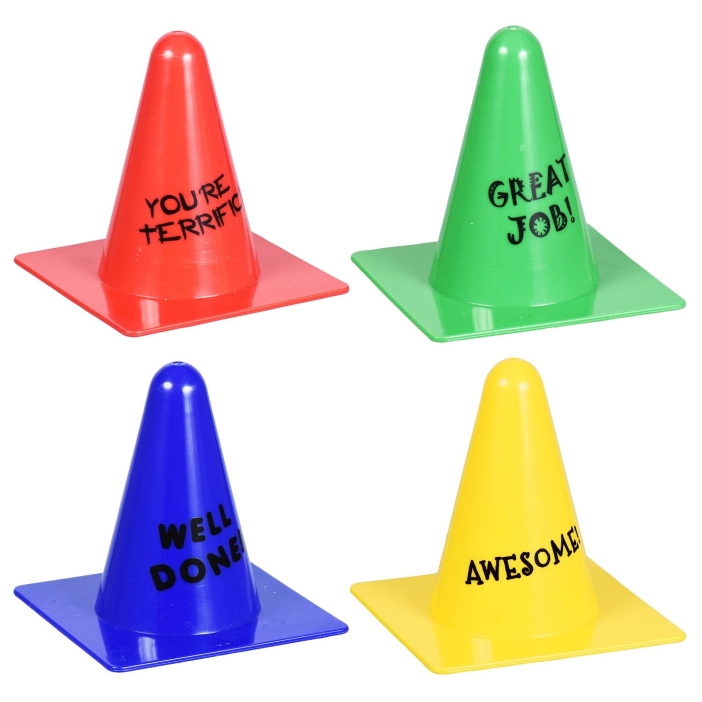 Teaching Tree Motivational Reward Cones (Pack of 48)