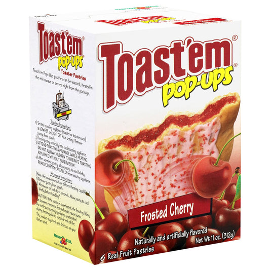 Frosted Cherry Toast'em Pop-Ups, 6-ct. Boxes (Pack of 12)