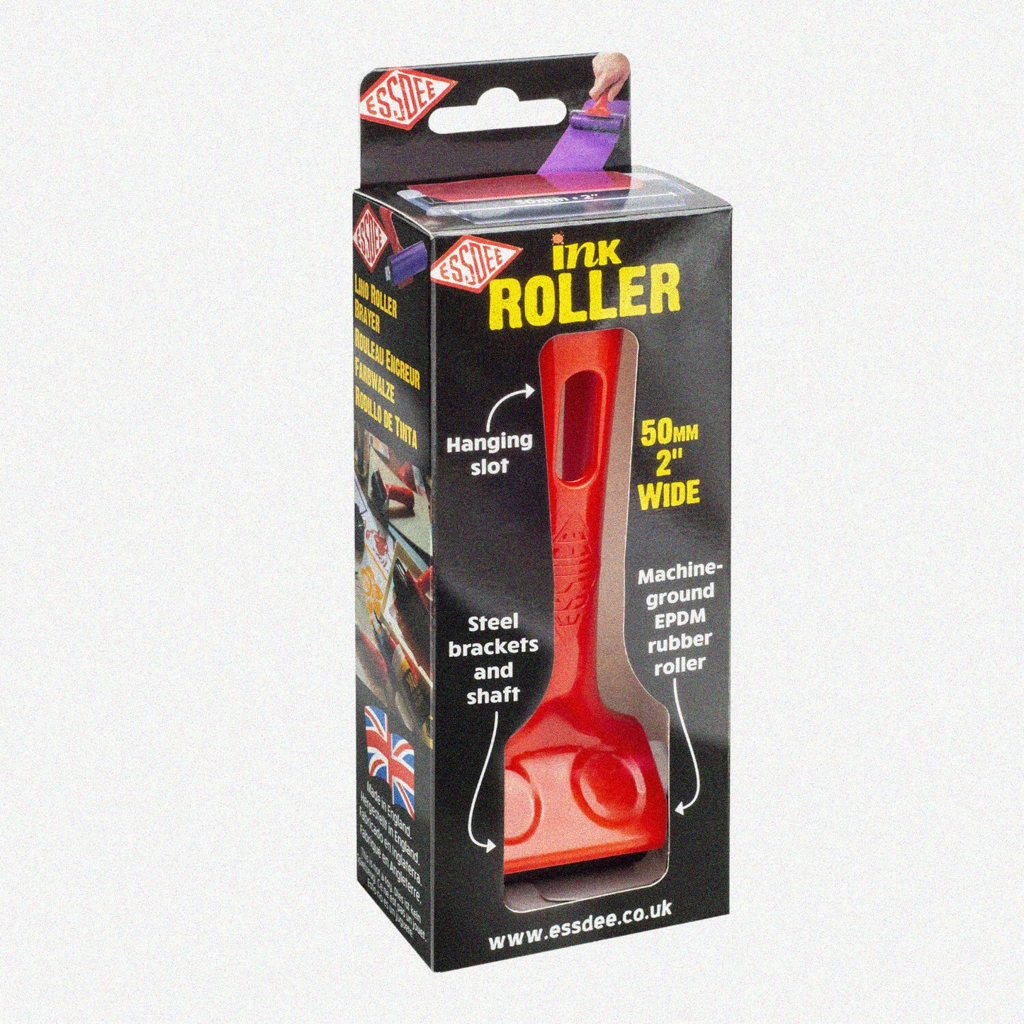 ArtRoller Pro 1.97 Inch Rubber Brayer