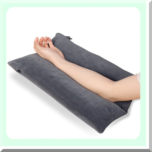 ElevateEase Arm Support Pillow - Memory Foam Arm Stabilizer for Swelling & Pain Relief - Washable Cover - Shoulder Surgery & Leg Injury Recovery
