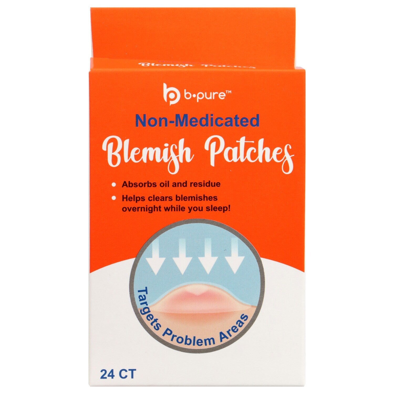 b·pure Non-Medicated Blemish Patches, 24-ct. Packs (Pack of 24)