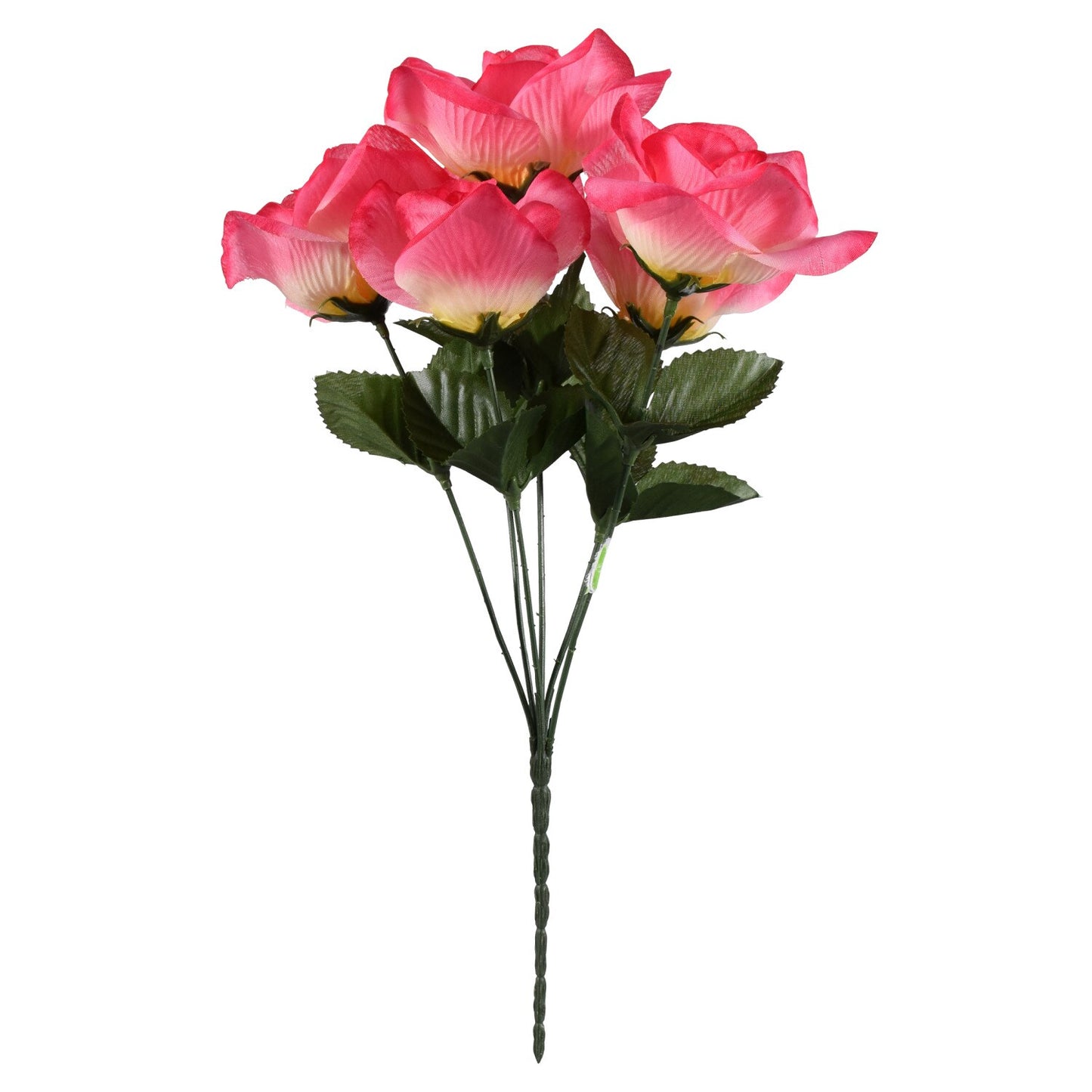 6-Stem Artificial Tea Roses, 13.5x8 in. (Pack of 48)