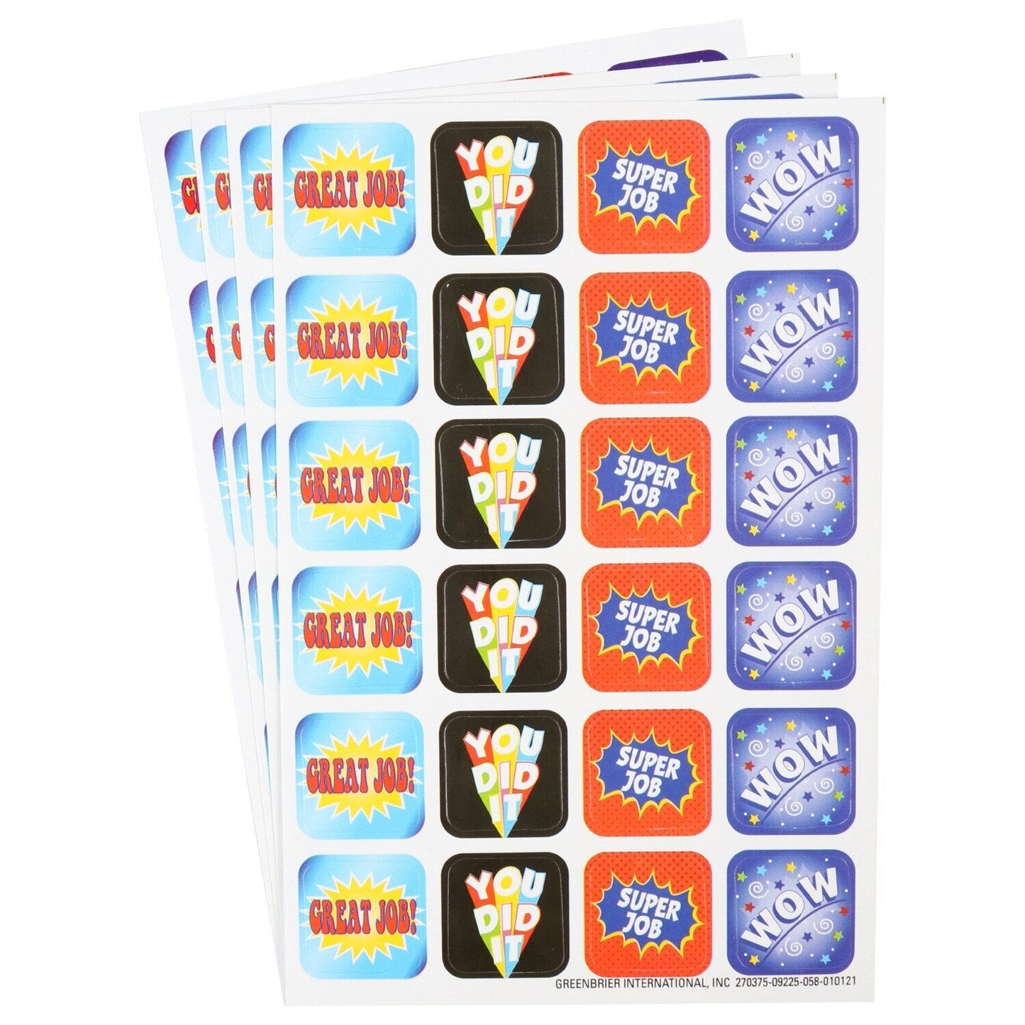 Assorted Reward Stickers, 96-ct. (Pack of 24)