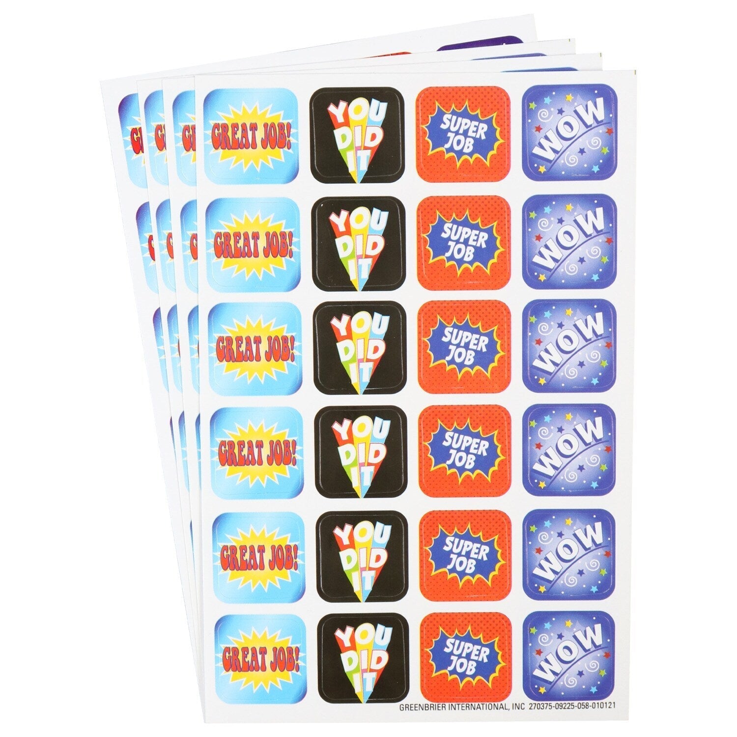 Assorted Reward Stickers, 96-ct. (Pack of 24)