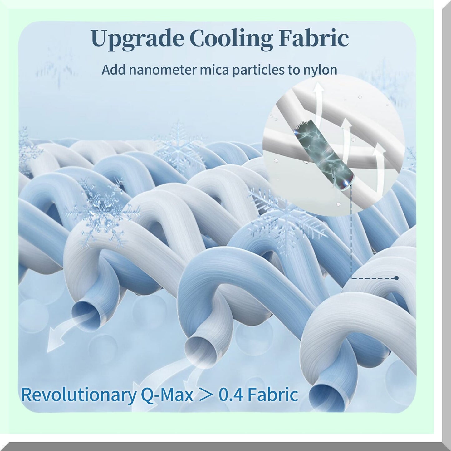 CoolMax Body Pillowcase - Sweat-Wicking Cooling Pillow Cover for Hot Sleepers, Breathable Body Size Pillow Protector with Hidden Zipper, Grey